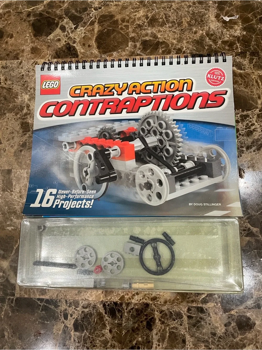 LEGO Crazy Action Contraptions Kids Building Kit -pieces are missing